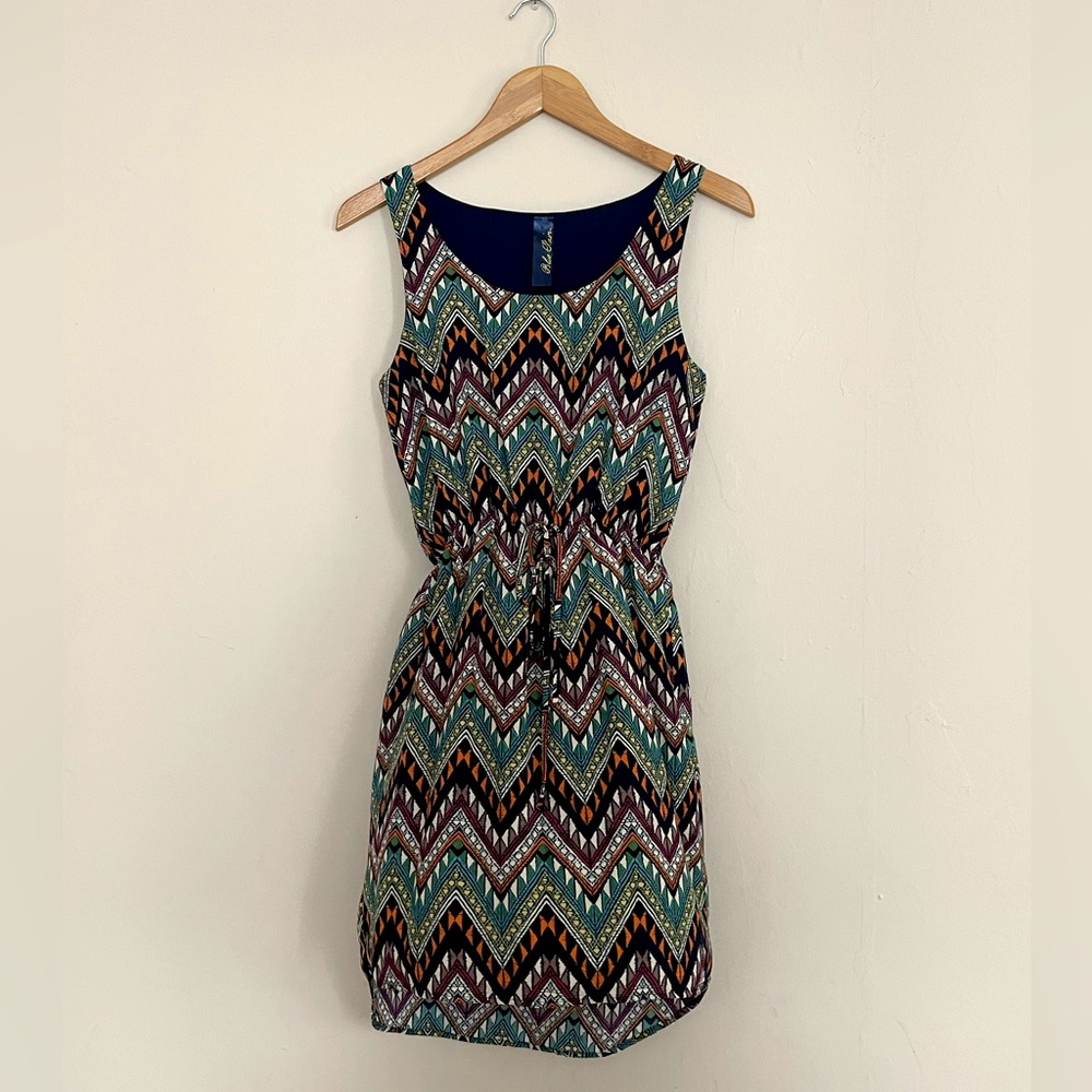 Blue Rain colorful dress